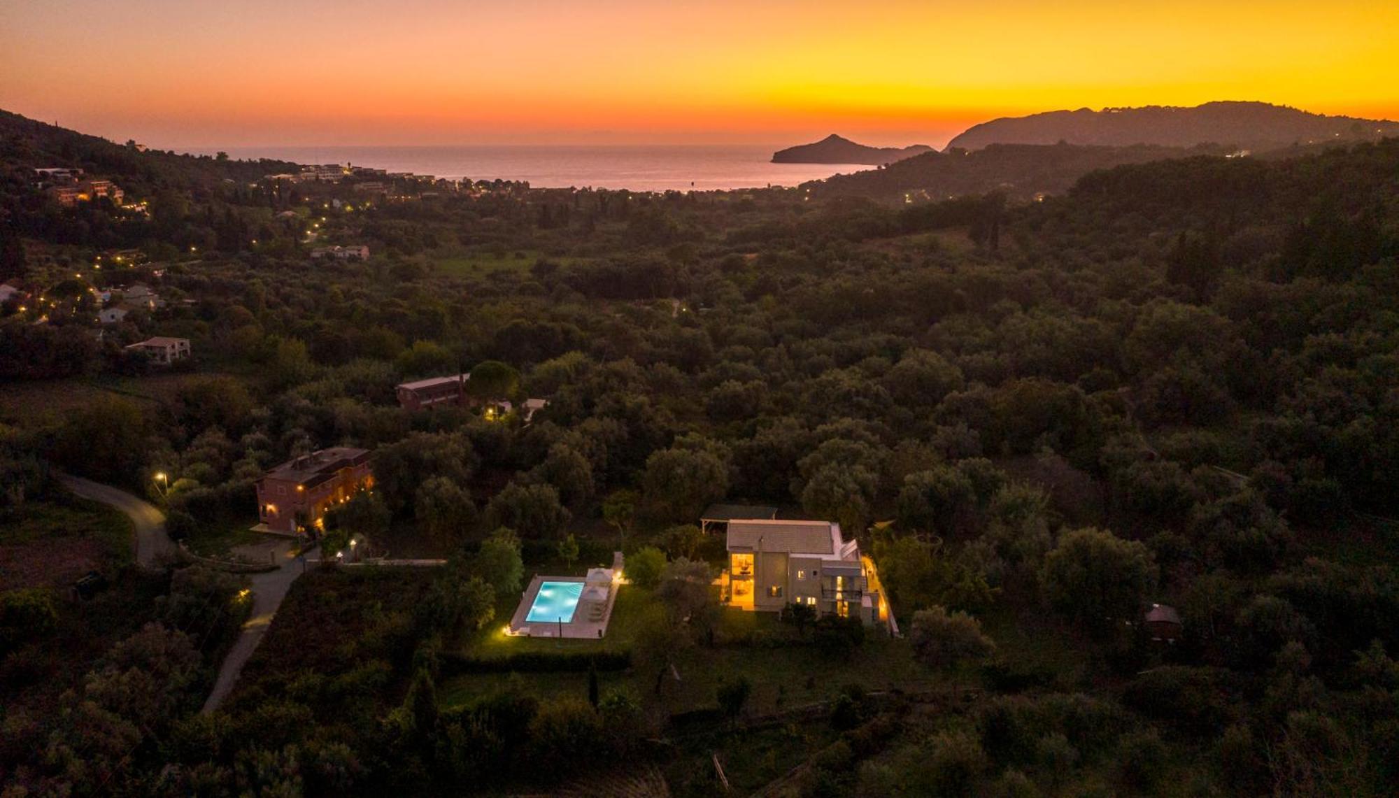 Villa Stefania Agios Georgios Pagon Exterior foto