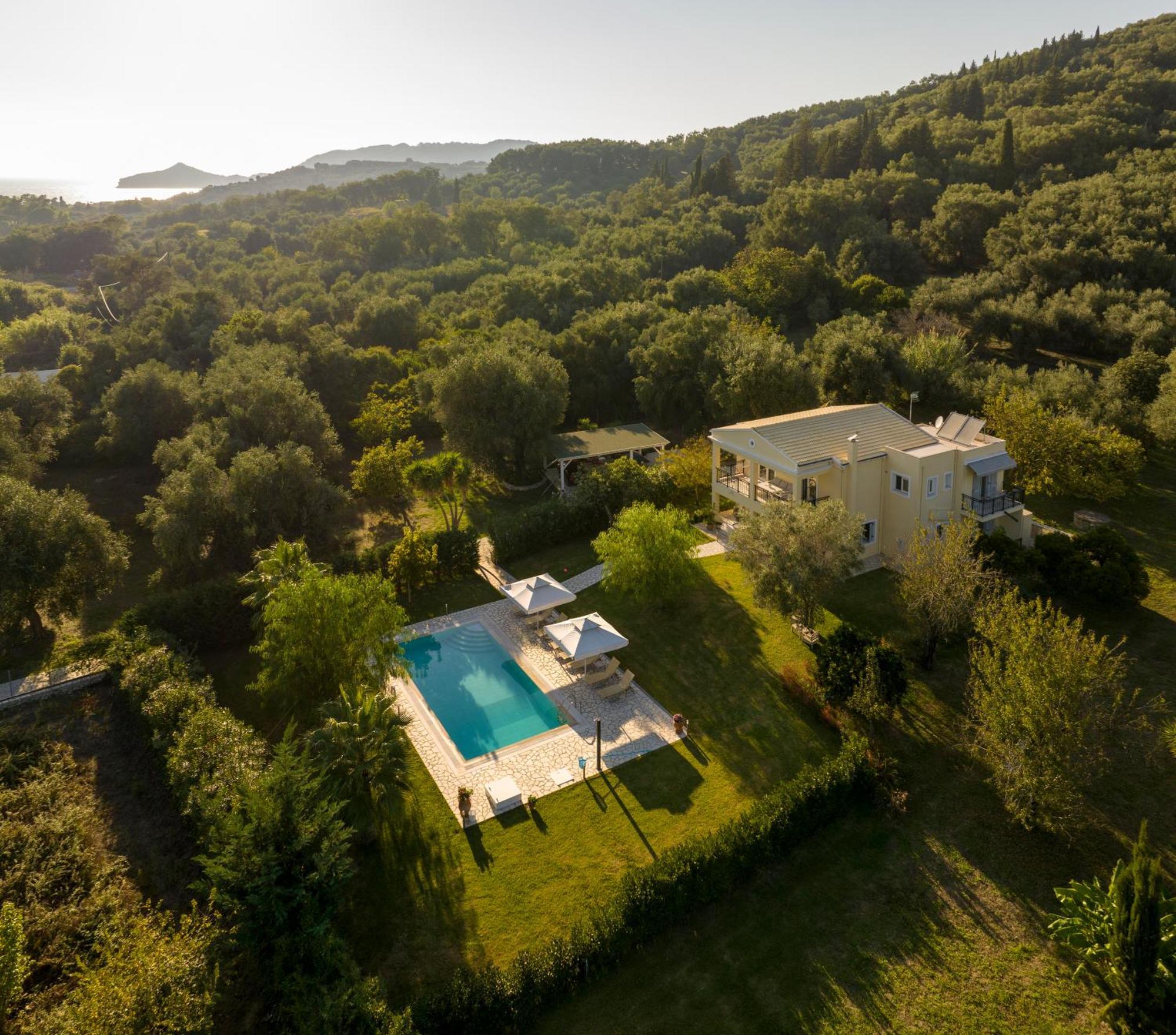 Villa Stefania Agios Georgios Pagon Exterior foto
